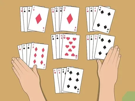 How to calculate points and winning rules in the fishing card game